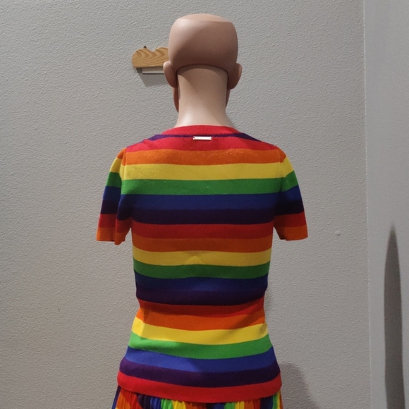 Authentic Michael kors elastic rainbow top - Picture 2 of 5